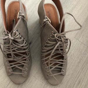 Jeffery Campbell tie heels